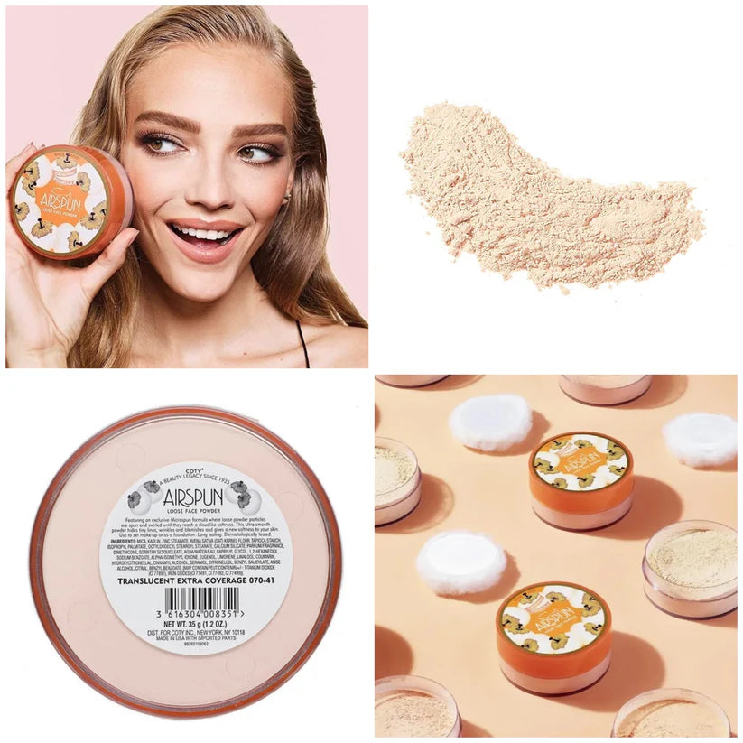 Coty Airspun Loose Face Powder – Translucent Extra Coverage