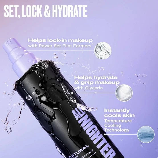 Urban Decay All Nighter Setting Spray Natural Finish 118ml award winning long wear makeup setting spray
