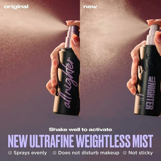Urban Decay All Nighter Setting Spray Natural Finish 118ml award winning long wear makeup setting spray
