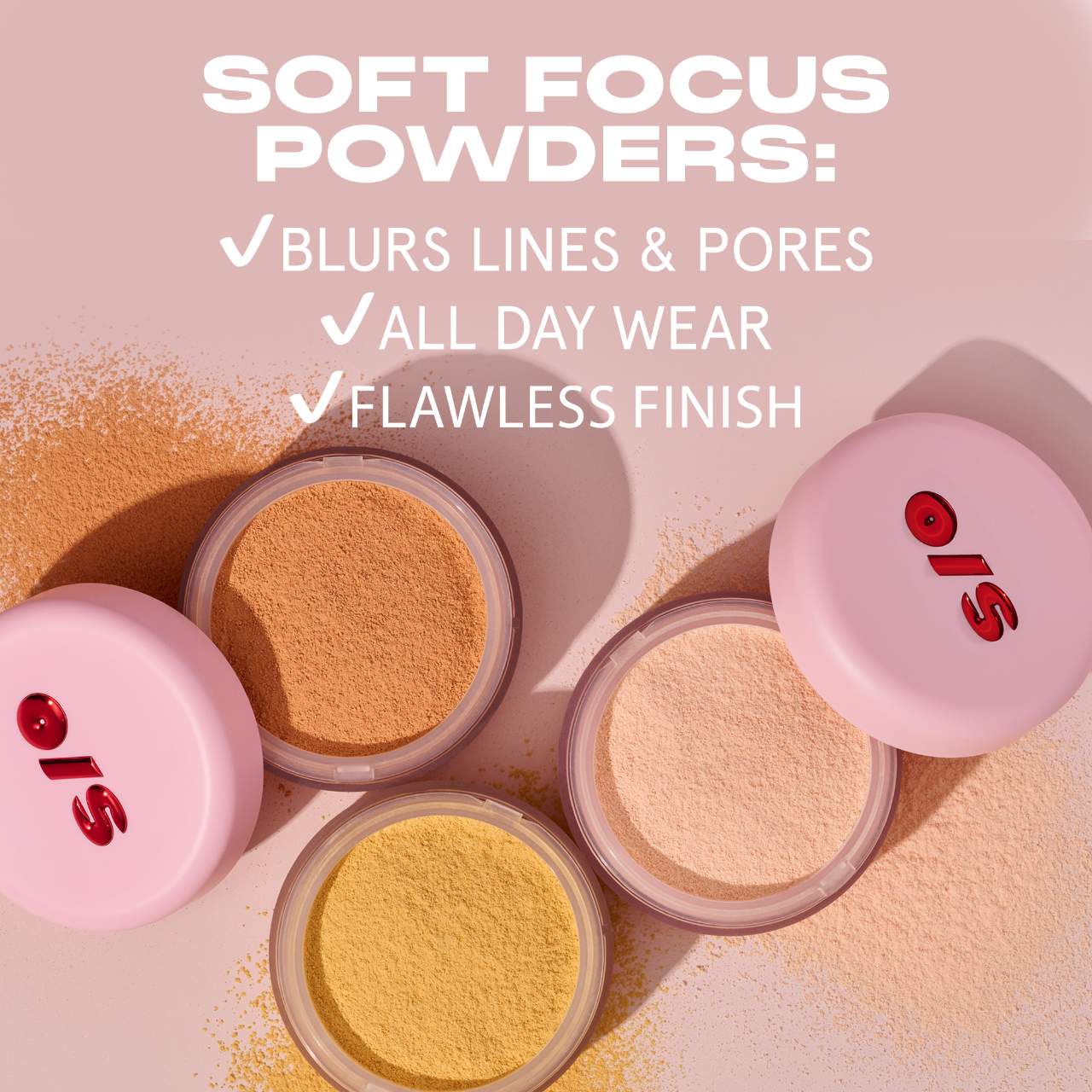ONE/SIZE by Patrick Starrr Ultimate Blurring Setting Powder Ultra Pink brightening blurring powder