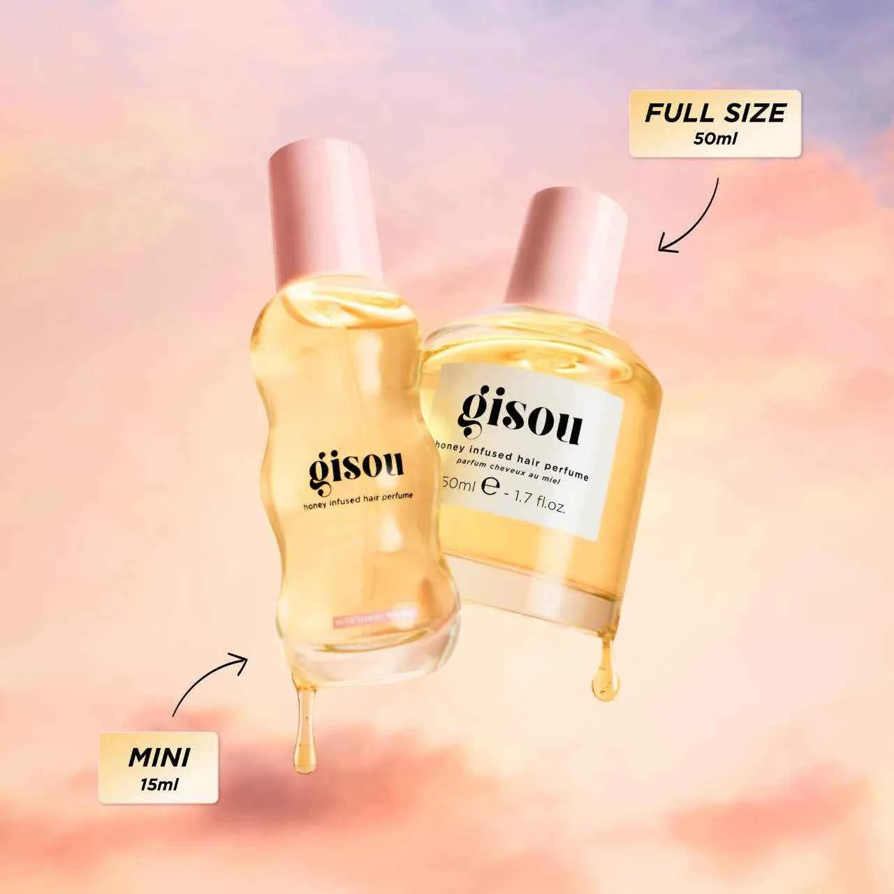 Gisou Mini Wild Flower Honey Infused Hair Perfume – 15ml
