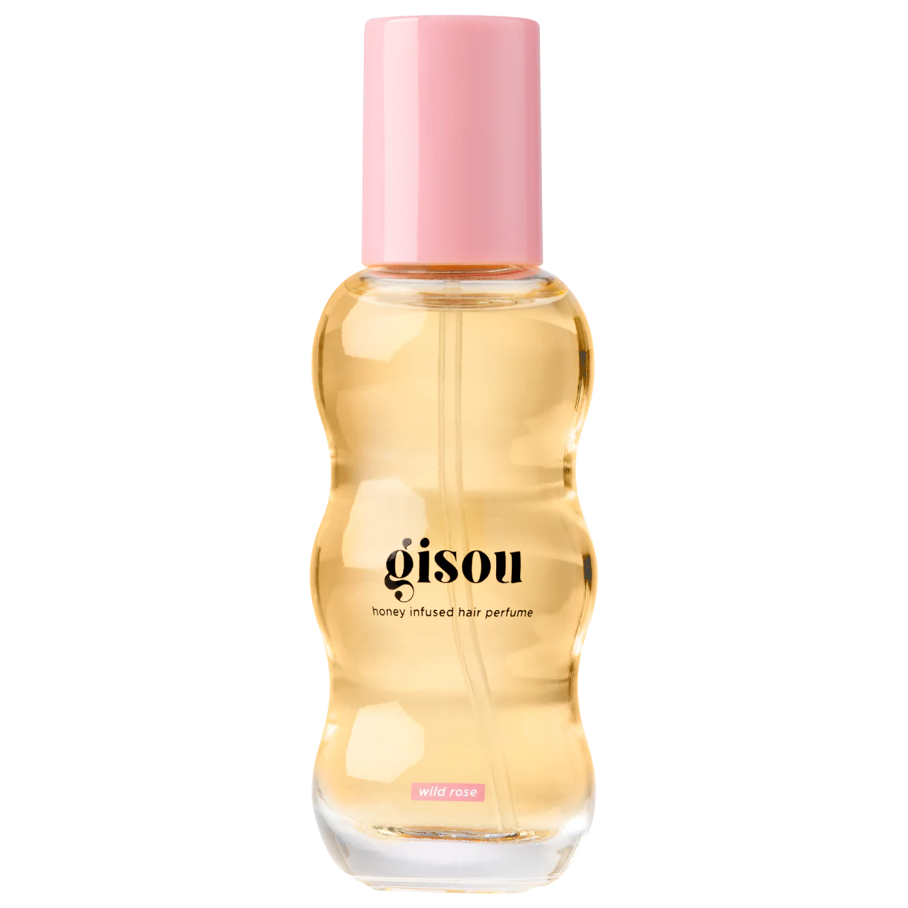 Gisou Mini Wild Rose Honey Infused Hair Perfume 15ml floral honey hair fragrance