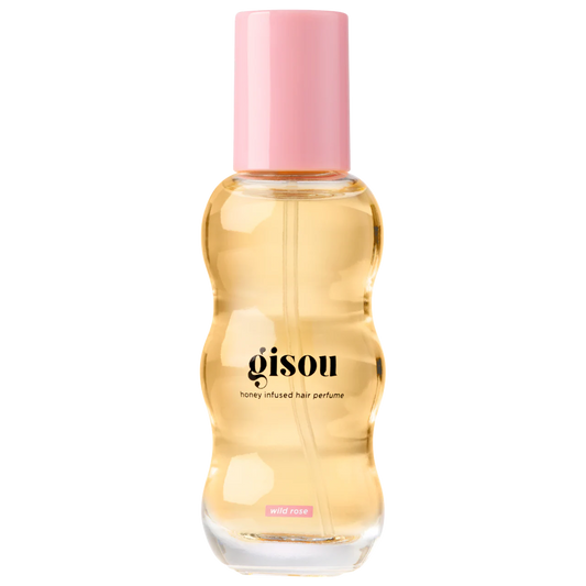 Gisou Mini Wild Rose Honey Infused Hair Perfume 15ml floral honey hair fragrance