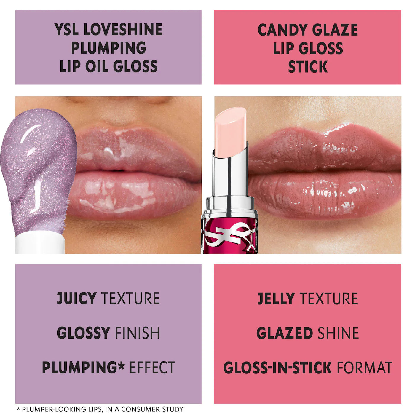 Yves Saint Laurent Loveshine Plumping Lip Oil Gloss – 44 Nude Lavalliere Hydrating Lip Gloss