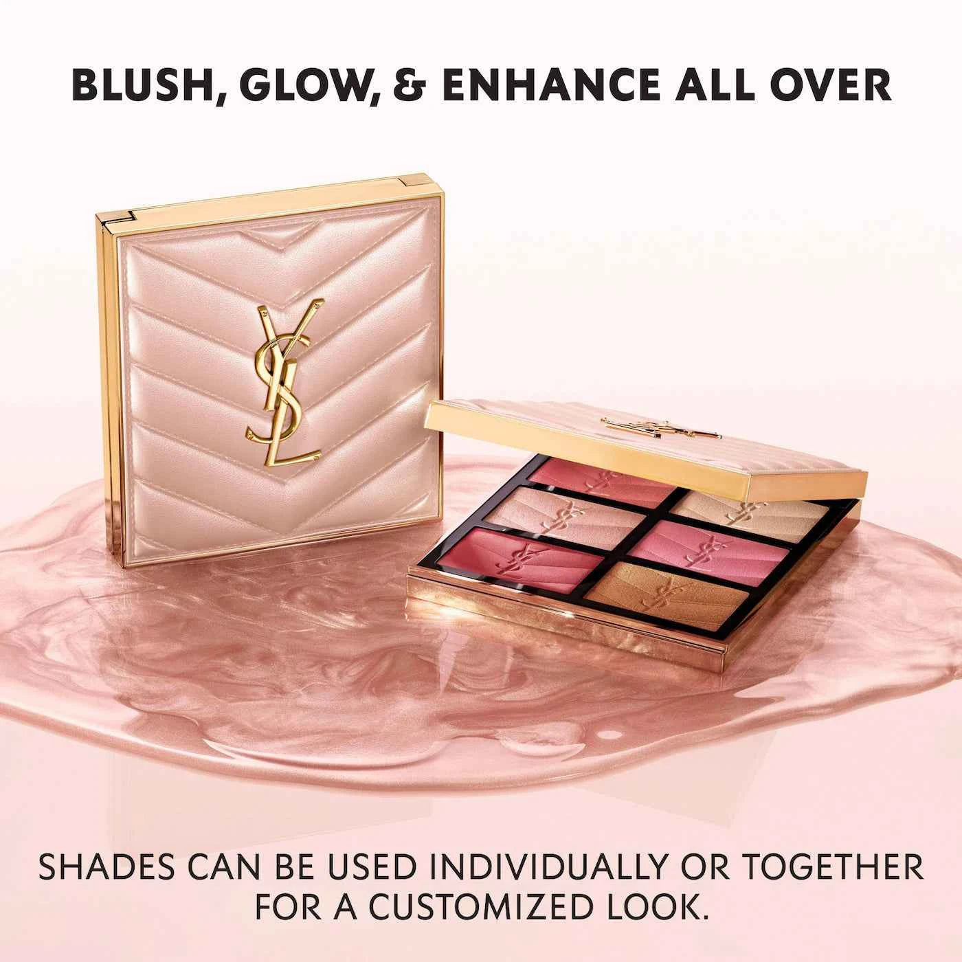 YSL Golden Oasis Face Palette - The Powder Room