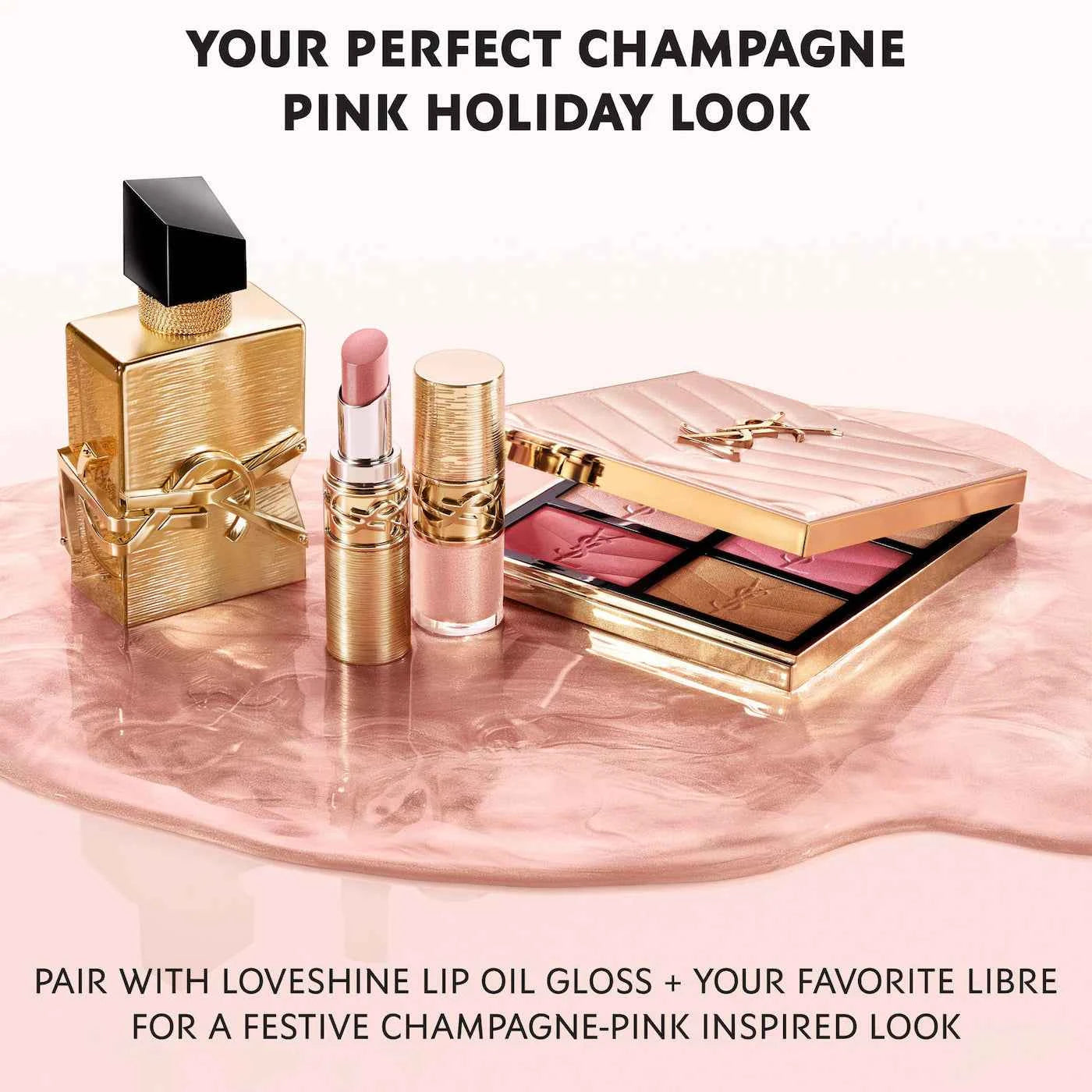 YSL Golden Oasis Face Palette - The Powder Room