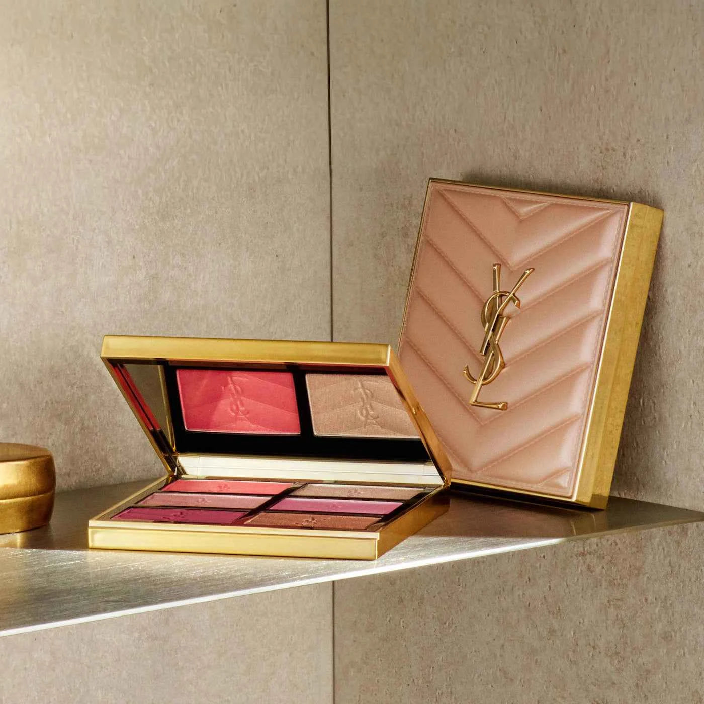 YSL Golden Oasis Face Palette - The Powder Room
